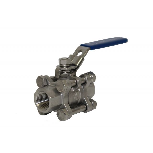 3 Piece Stainless Steel Ball Valve